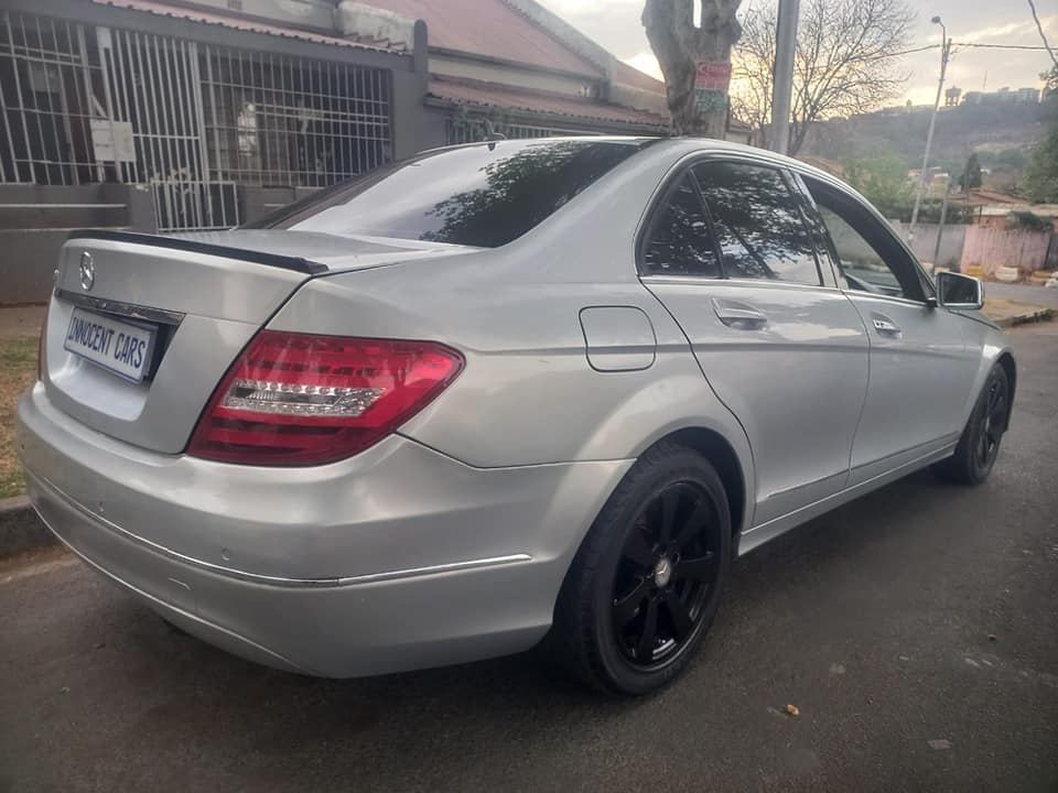 2013 MERCEDES BENZ C180 PETROL, AUTOMATIC, MILEAGE 114000KMS, SILVER COLOR