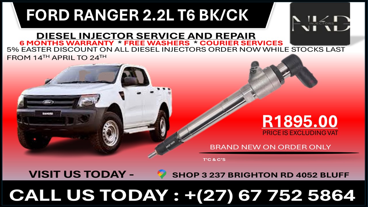 Ford Ranger 2.2L T6 Diesel Injectors on recondition - Private Seller Ford Ranger 2.2L T6 Diesel Injectors on recondition - Private Seller