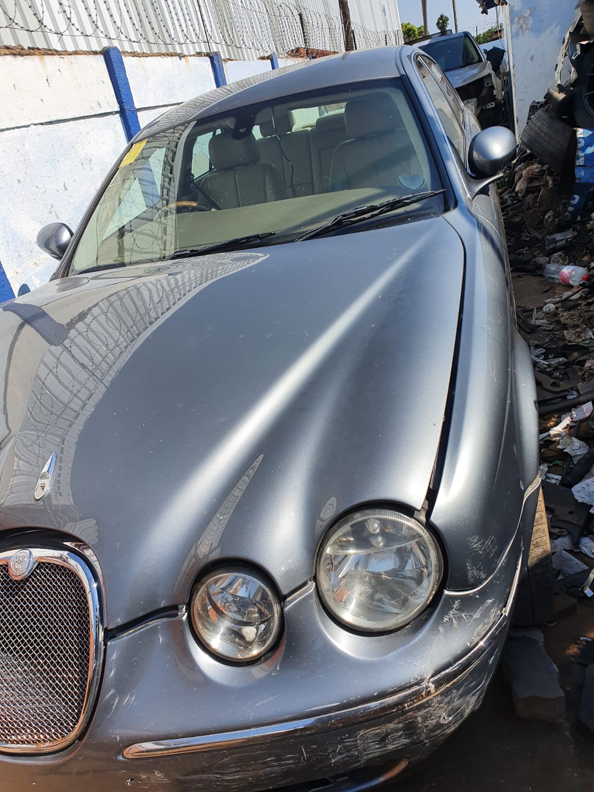 2005 JAGUAR S-TYPE 2.7 SPARES - Grey in colour