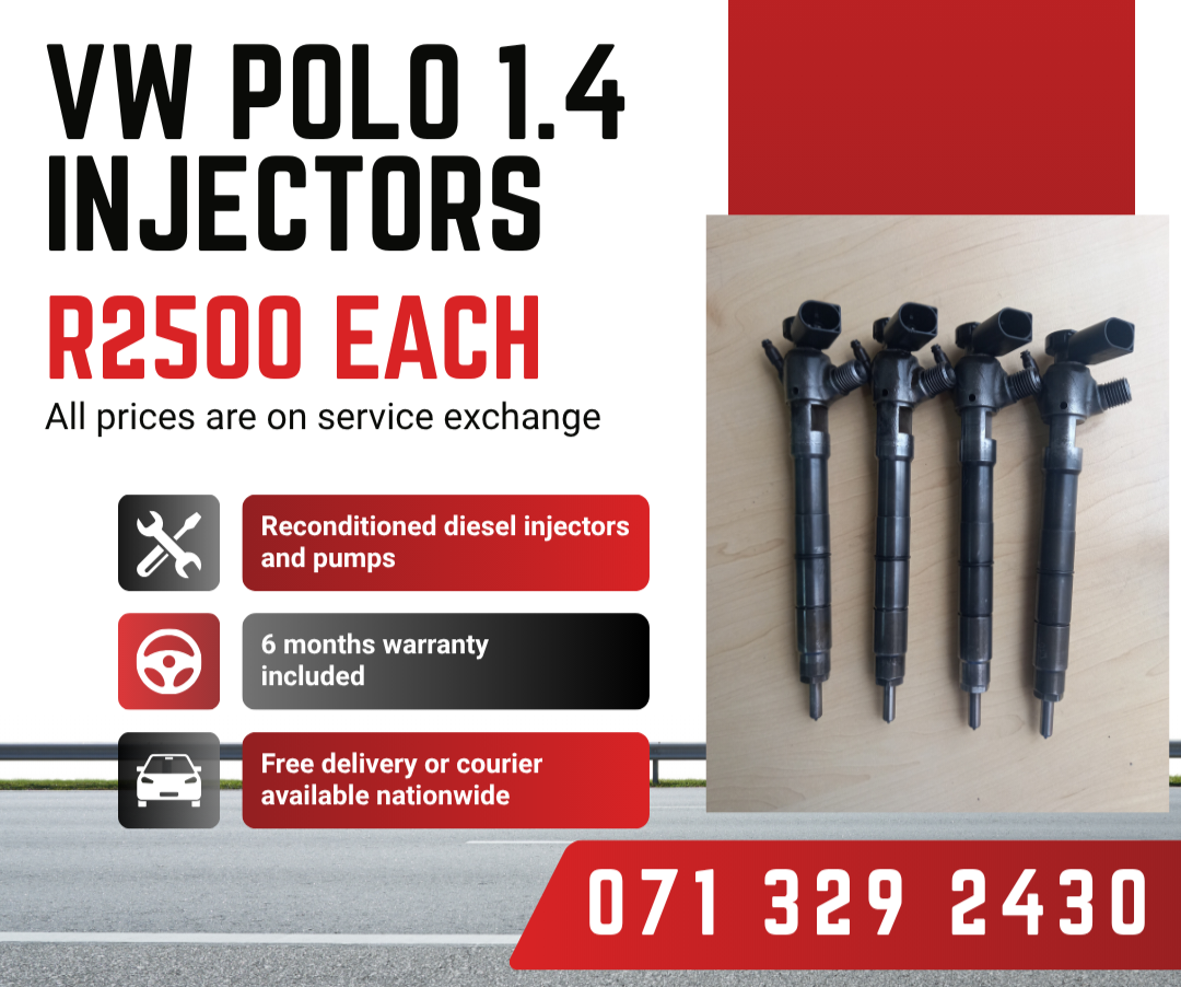 VW POLO 1.4 INJECTORS FOR SALE WITH WARRANTY - Private Seller VW POLO 1.4 INJECTORS FOR SALE WITH WARRANTY - Private Seller