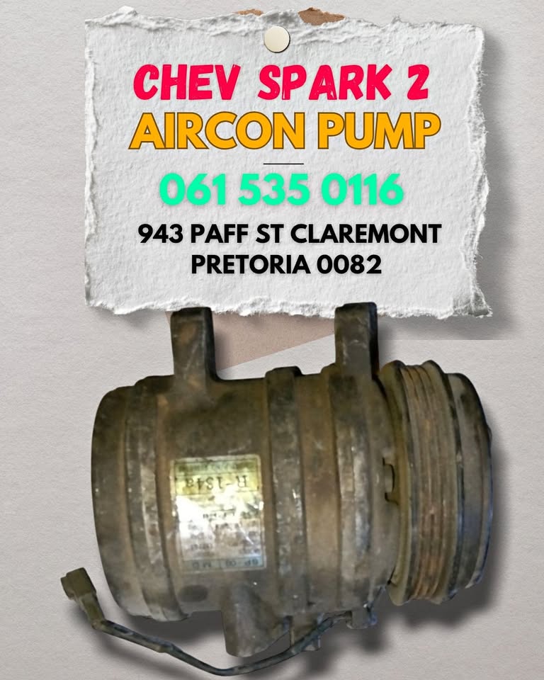 Chev spark 2 aircon compressor