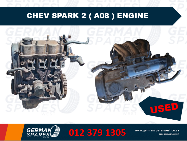 CHEV SPARK 2 ( A08 ) ENGINE USED FOR SALE - Private Seller CHEV SPARK 2 ( A08 ) ENGINE USED FOR SALE - Private Seller