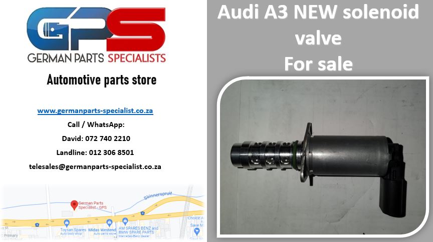 Audi A3 NEW solenoid valve for sale - Private Seller