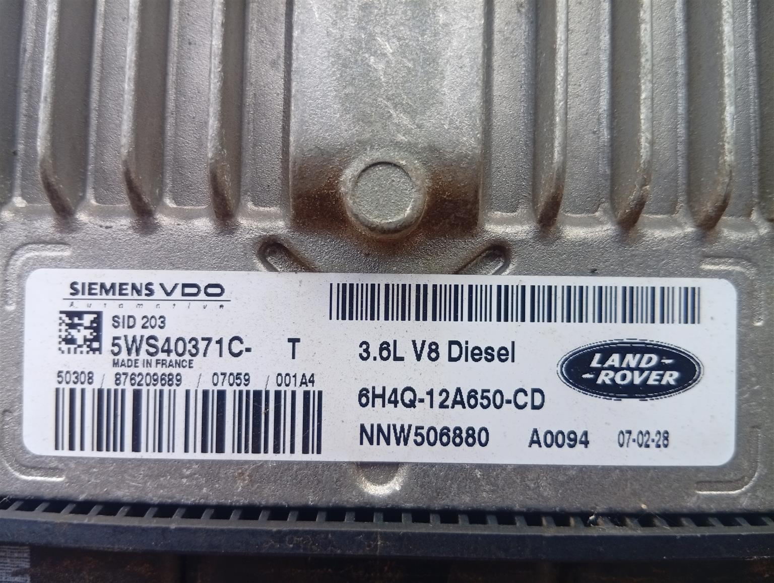 RANGE ROVER III (LM) 3.6L TDV8 lockset for sale 5WS40371C - Private Seller RANGE ROVER III (LM) 3.6L TDV8 lockset for sale 5WS40371C - Private Seller