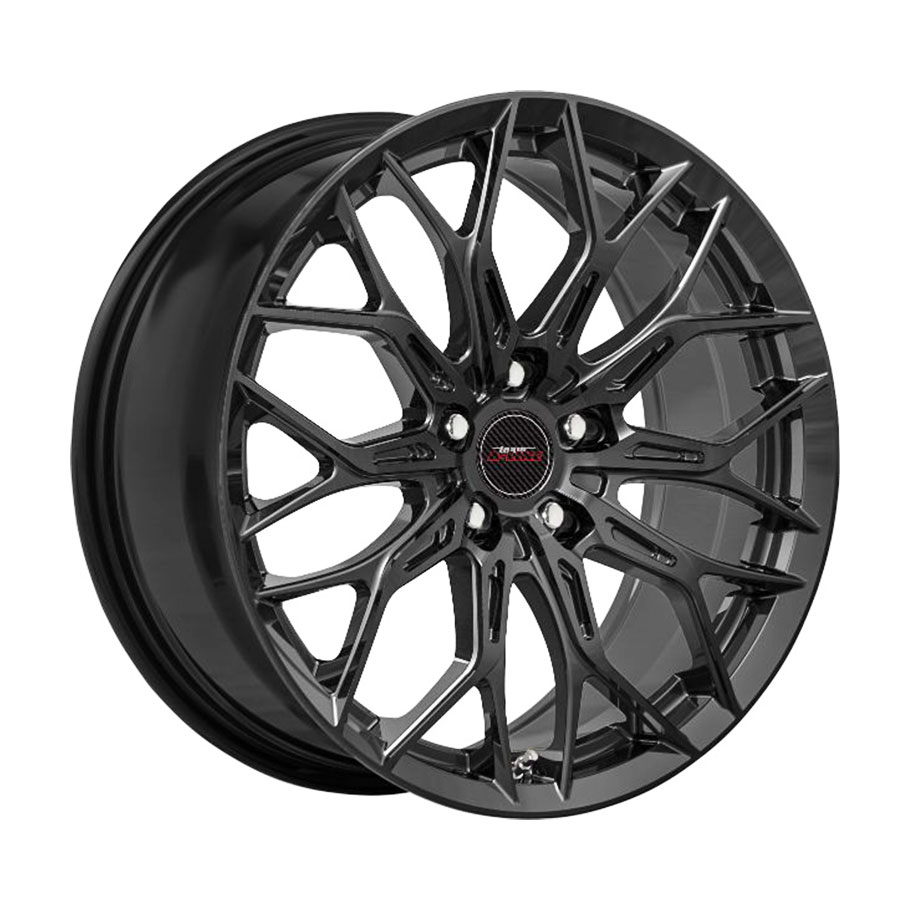 15″ A-Line Shadow Velvet Black Alloy Wheels