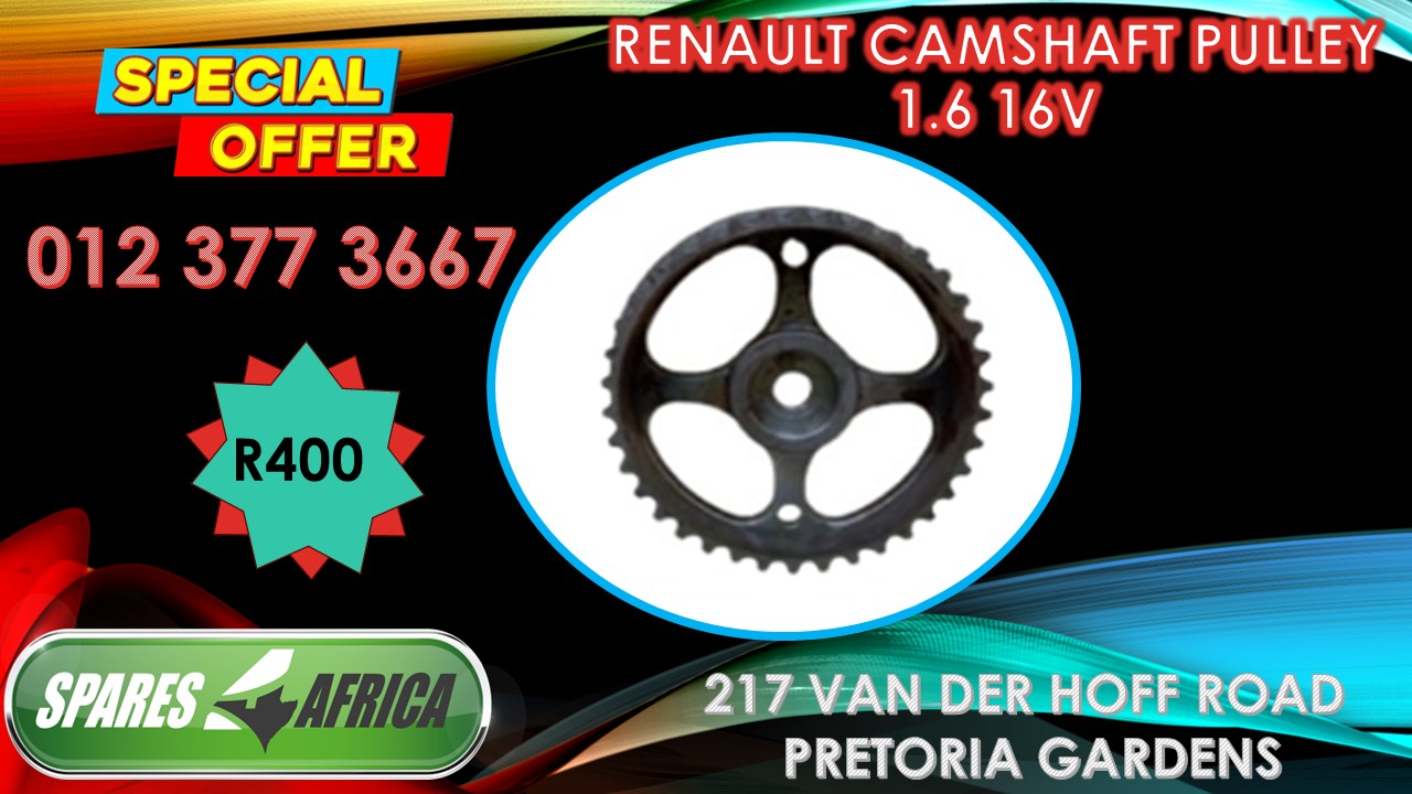 RENAULT CAMSHAFT PULLEY 1.6 16V - Private Seller RENAULT CAMSHAFT PULLEY 1.6 16V - Private Seller