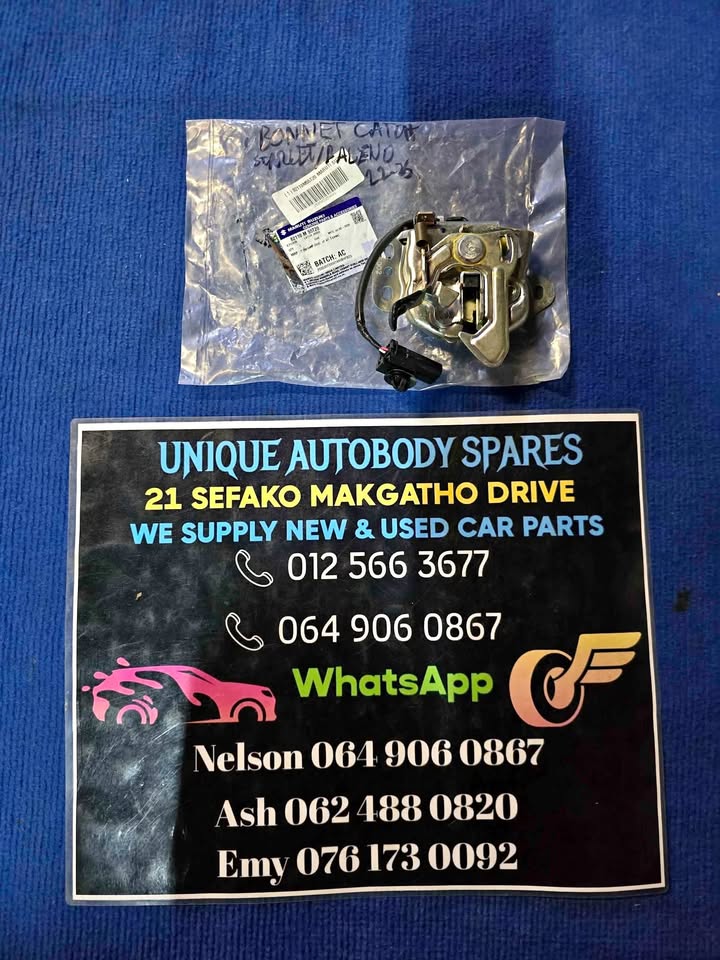 Toyota Starlet / Suzuki Baleno Bonnet Catch Lock - Private Seller Toyota Starlet / Suzuki Baleno Bonnet Catch Lock - Private Seller