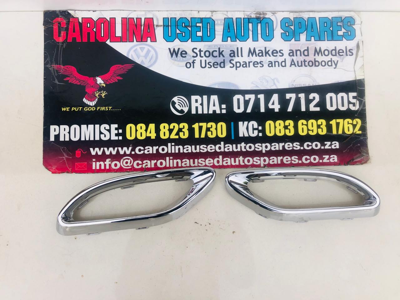 Mercedes Benz C-Class W205 AMG left and right Exhaust bumper trimming - Private Seller Mercedes Benz C-Class W205 AMG left and right Exhaust bumper trimming - Private Seller