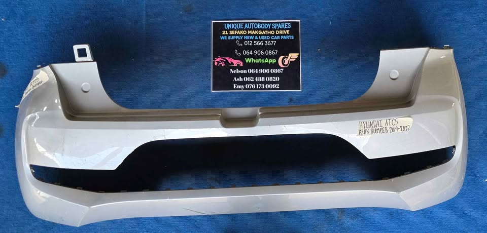 Hyundai Atos 2019 - 2022 Rear Bumper - Private Seller Hyundai Atos 2019 - 2022 Rear Bumper - Private Seller