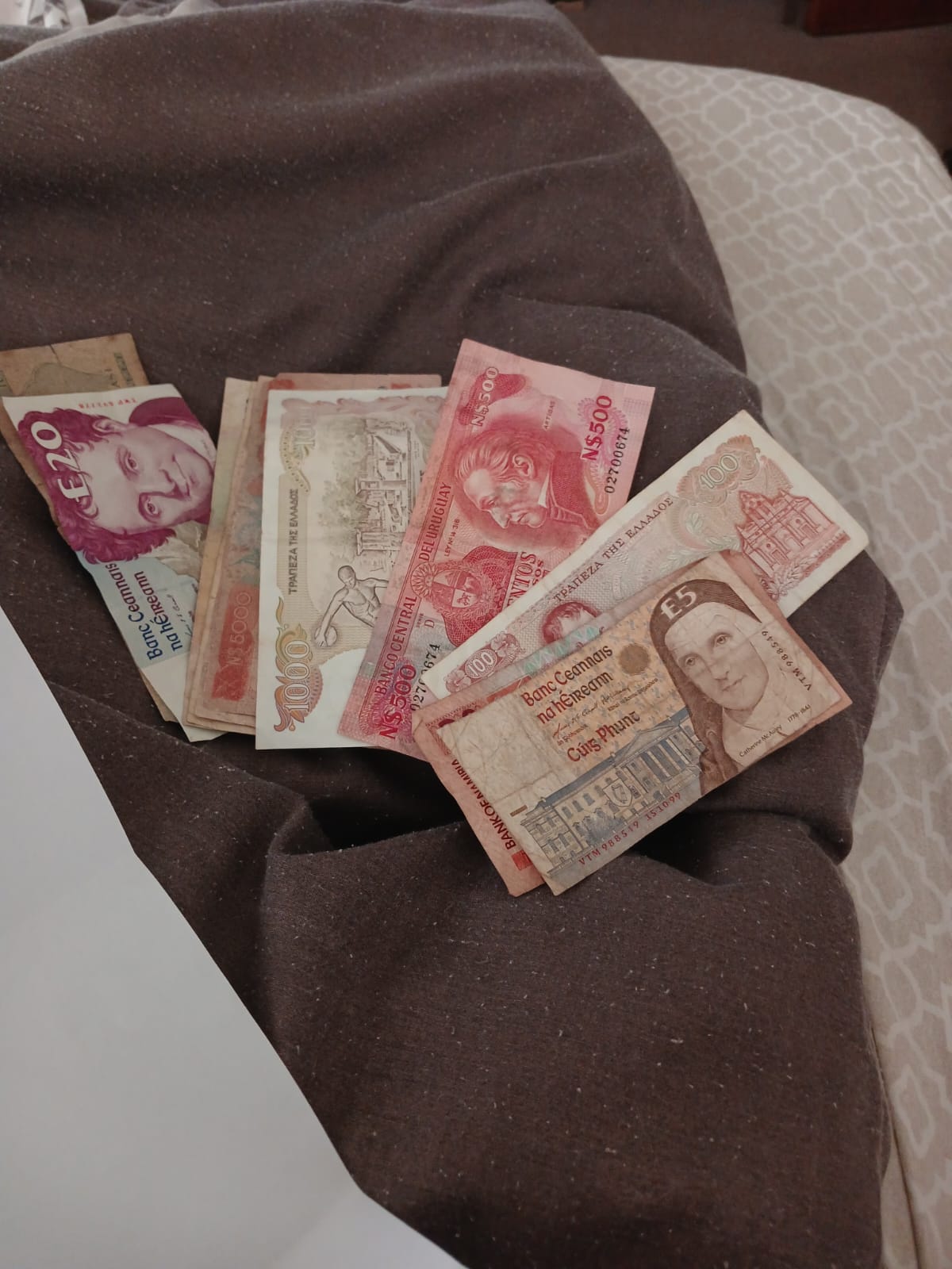Old. Coins. Notes