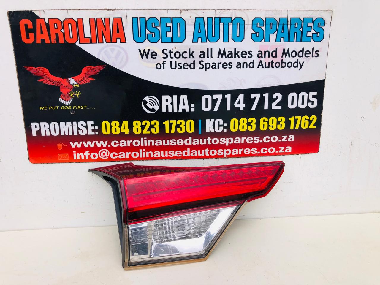 Toyota Rush left side inner tailgate light (2019-2024) - Private Seller Toyota Rush left side inner tailgate light (2019-2024) - Private Seller
