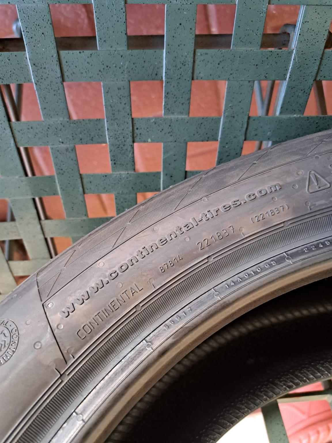 For Sale 4 Brand new Continental Tyres - Private Seller