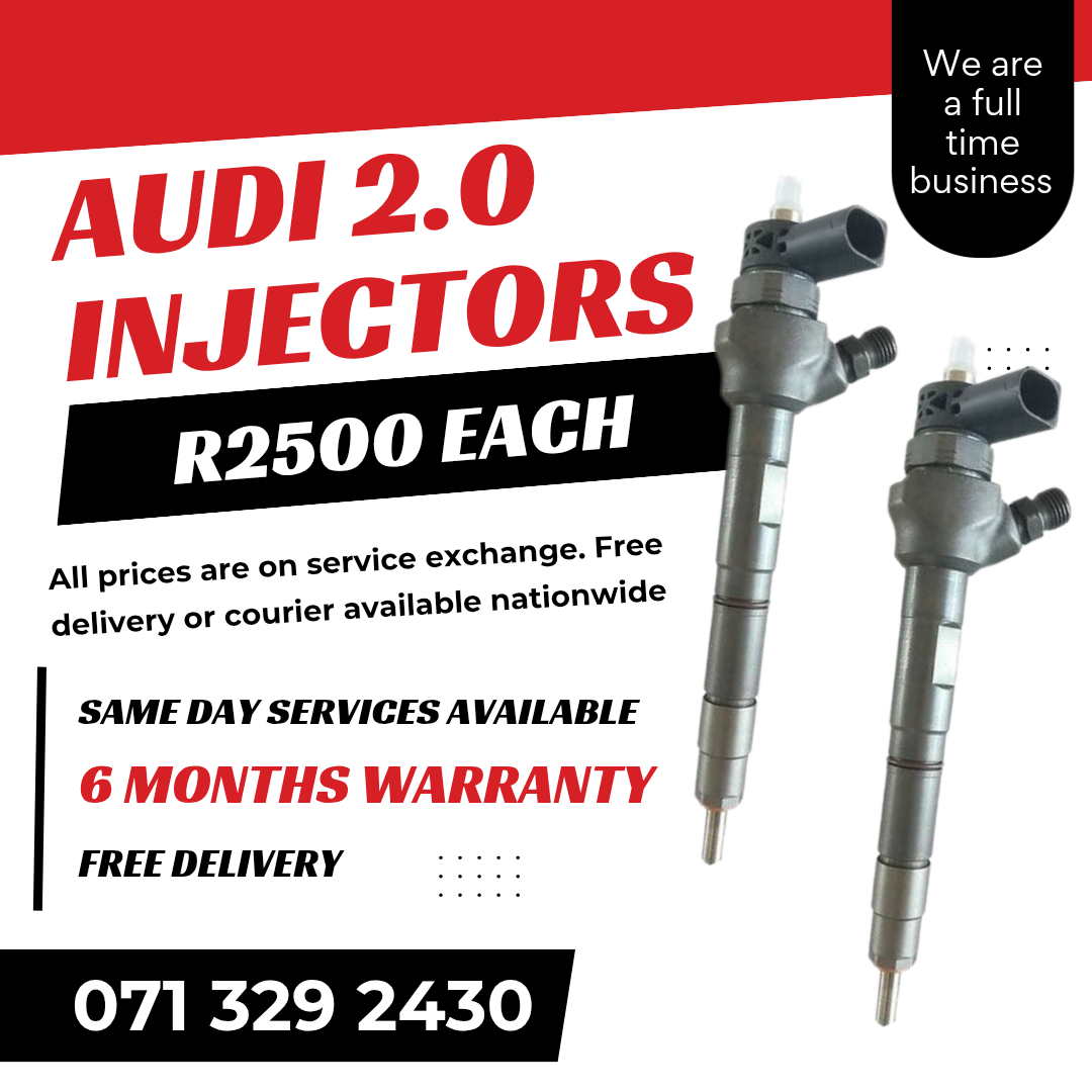 AUDI 2.0 INJECTORS WITH WARRANTY INCLUDED - Private Seller AUDI 2.0 INJECTORS WITH WARRANTY INCLUDED - Private Seller