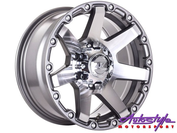 15″ A-Line Monsoon 5/114 GMMF Alloy Wheels