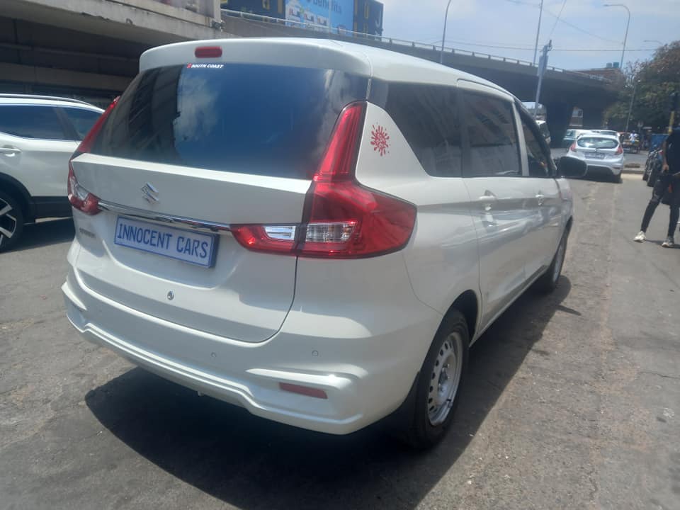 2023 SUZUKI ERTIGA 1.5 PETROL, MANUAL TRANSMISSION, WHITE COLOUR, MILEAGE 6000KM