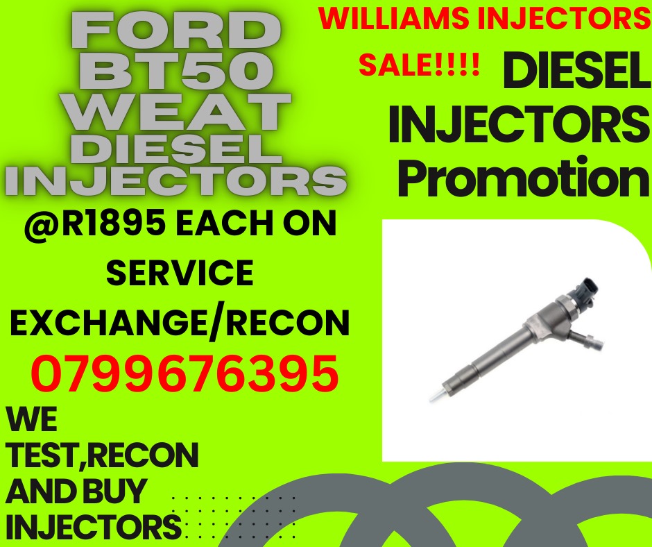 FORD BT50 WEAT DIESEL INJECTORS - Private Seller