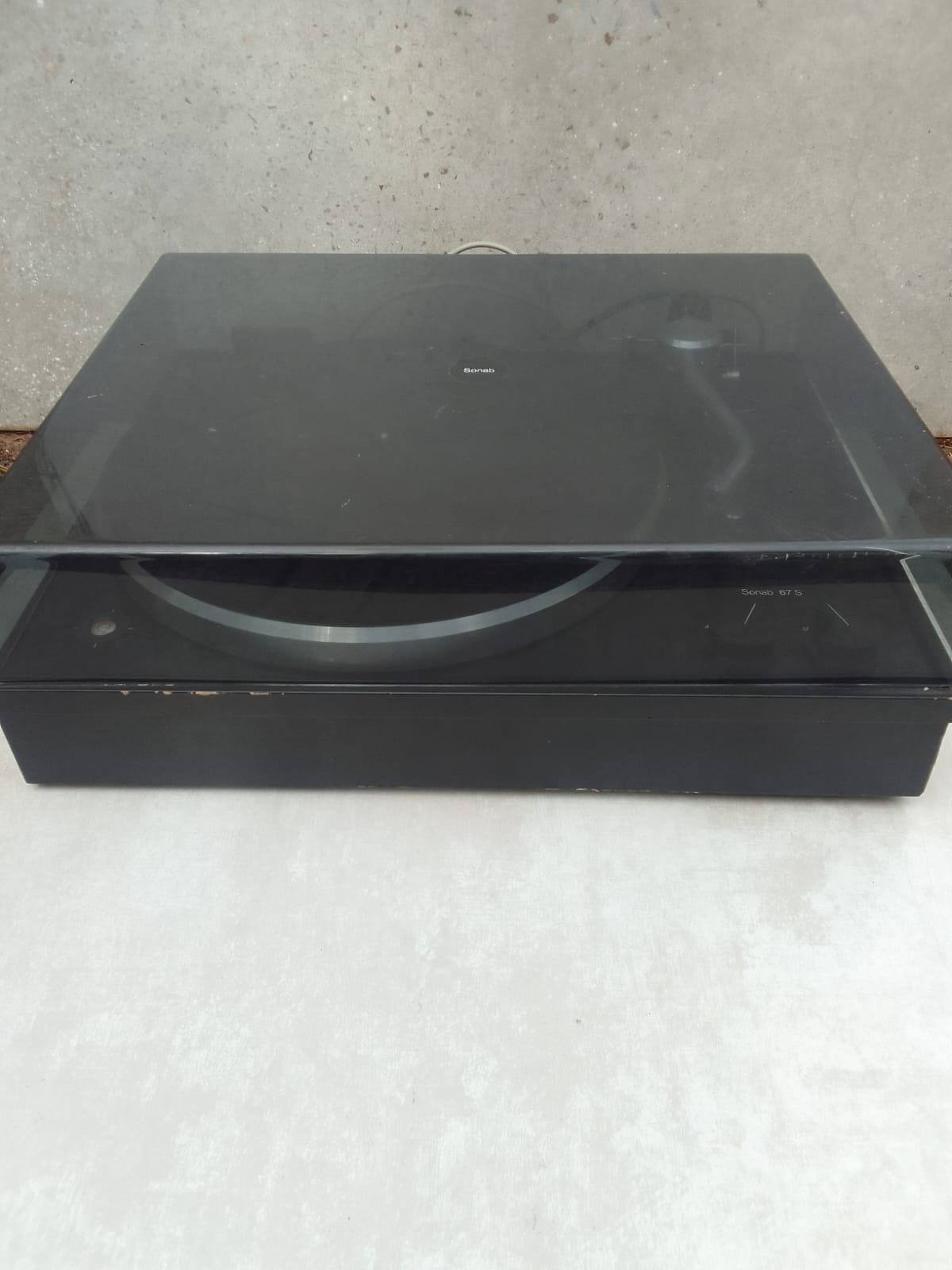 Turntable Vintage Belt Drive Sonab 67S Turntable Vintage Belt Drive Sonab 67S