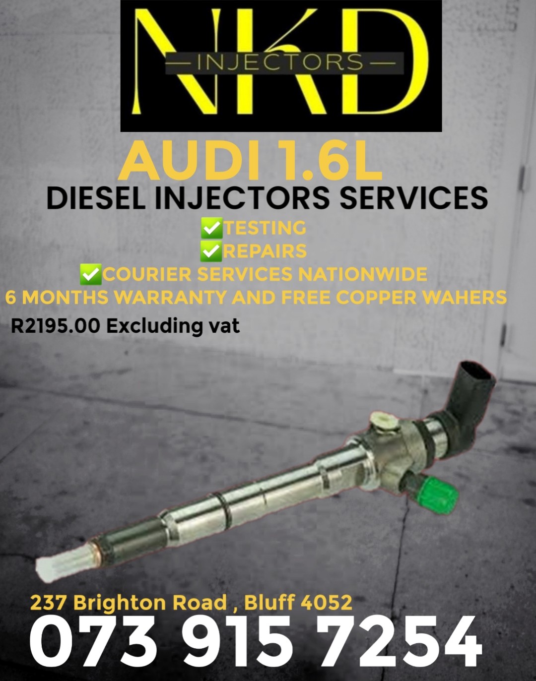 FUEL SAVING SERVICE AUDI 1.6L INJECTORS - Private Seller FUEL SAVING SERVICE AUDI 1.6L INJECTORS - Private Seller