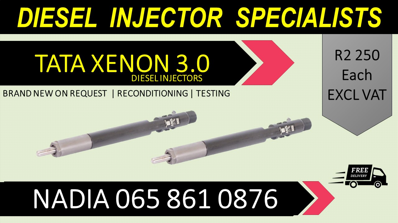 TATA XENON 3.0 DIESEL INJECTORS TO RECON/FOR SALE - Private Seller TATA XENON 3.0 DIESEL INJECTORS TO RECON/FOR SALE - Private Seller