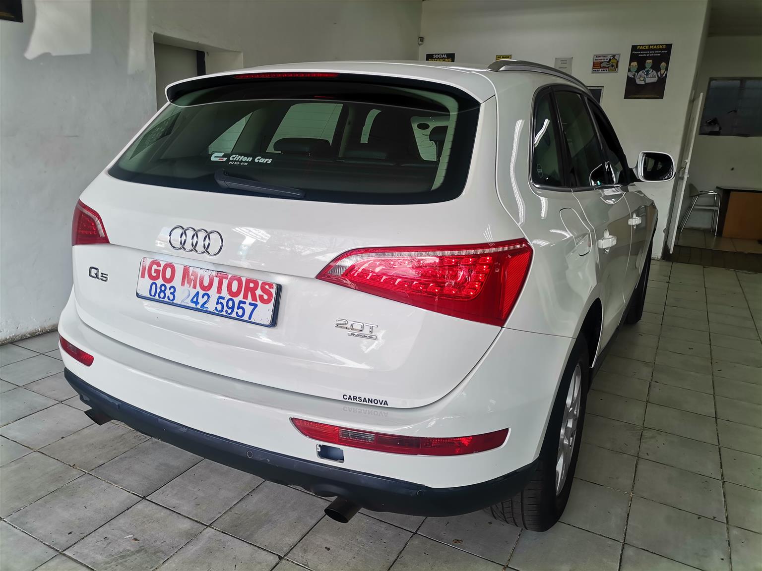 2011 Audi Q5 2.0TFSi Auto 105000km R130000 Mechanicaly perfect with Leather Seat
