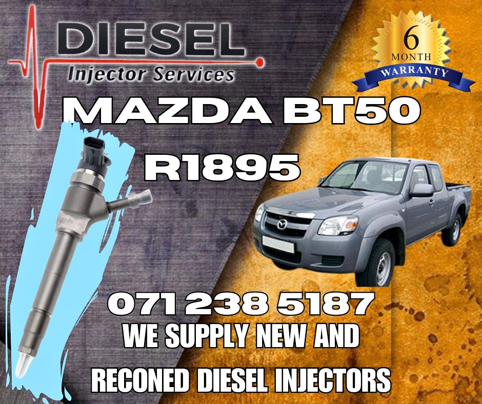 MAZDA BT50 DIESEL INJECTORS FOR SALE OR RECON - Private Seller MAZDA BT50 DIESEL INJECTORS FOR SALE OR RECON - Private Seller