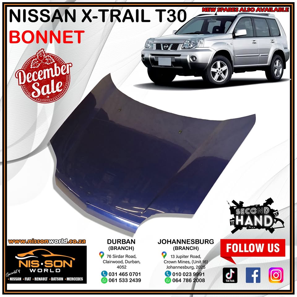 NISSAN X-TRAIL T30 BONNET - Private Seller
