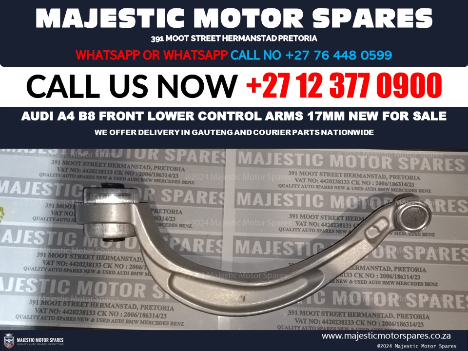 Audi 17mm front lower control arms for sale NEW - Private Seller Audi 17mm front lower control arms for sale NEW - Private Seller