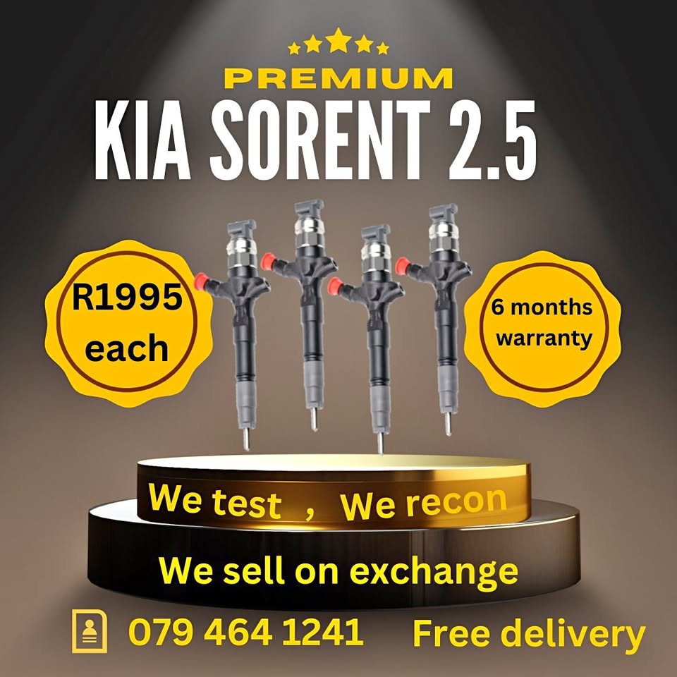 Kia sorento 2.5 Diesel injectors - Private Seller Kia sorento 2.5 Diesel injectors - Private Seller