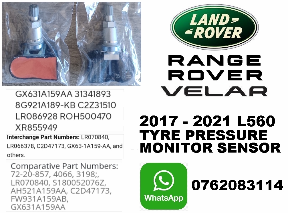 Range Rover Velar TPMS tyre pressure monitor sensors and valves - Private Seller Range Rover Velar TPMS tyre pressure monitor sensors and valves - Private Seller