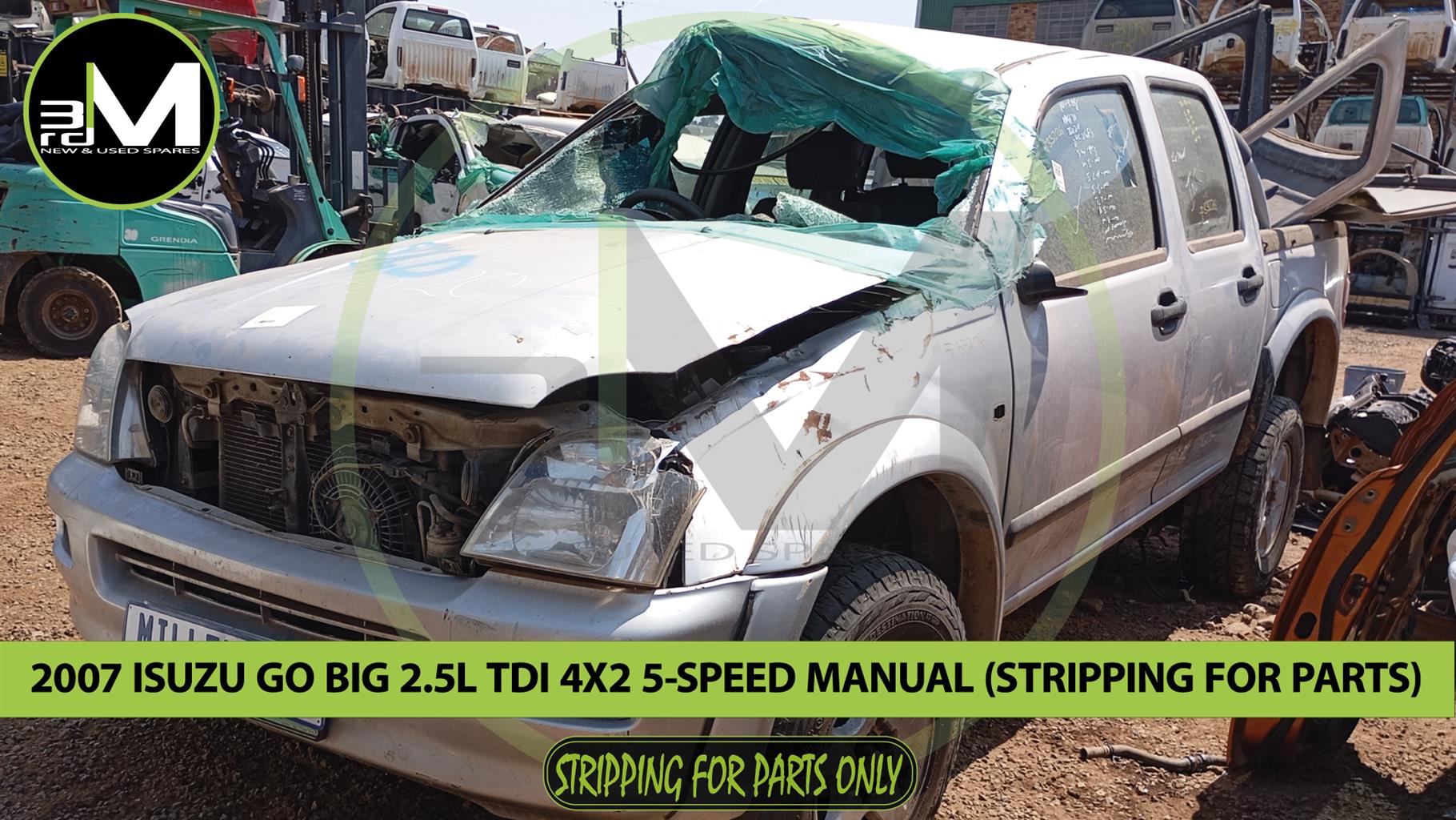 2007 ISUZU GO BIG 2.5L TDI 4x2 5-SPEED M/T DOUBLE CAB (STRIPPING FOR PA - Private Seller 2007 ISUZU GO BIG 2.5L TDI 4x2 5-SPEED M/T DOUBLE CAB (STRIPPING FOR PA - Private Seller