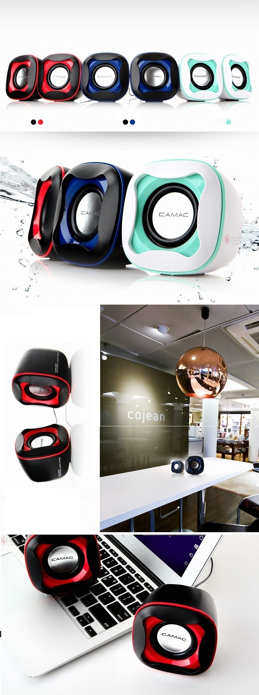 MultiMedia Smart Speakers Compact Portable Camac CMK-209. Brand New Products.
