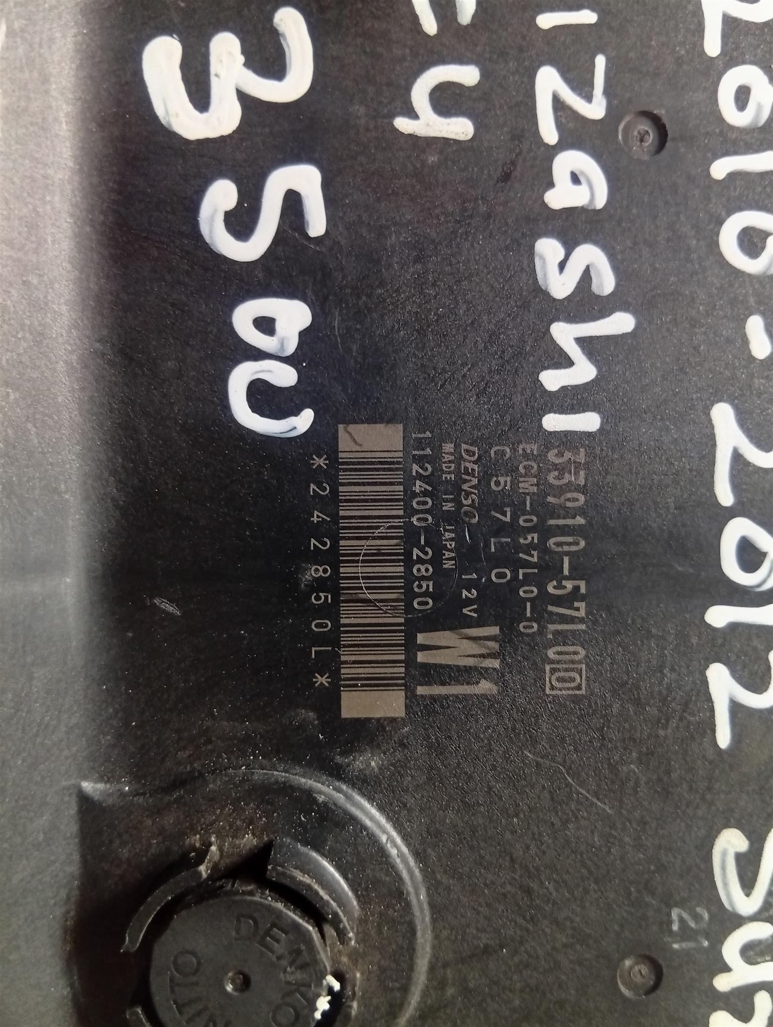 2010-2012 Suzuki kizashi ECU computer box 33910-57L0 112400-2850 W1 242850L - Private Seller 2010-2012 Suzuki kizashi ECU computer box 33910-57L0 112400-2850 W1 242850L - Private Seller