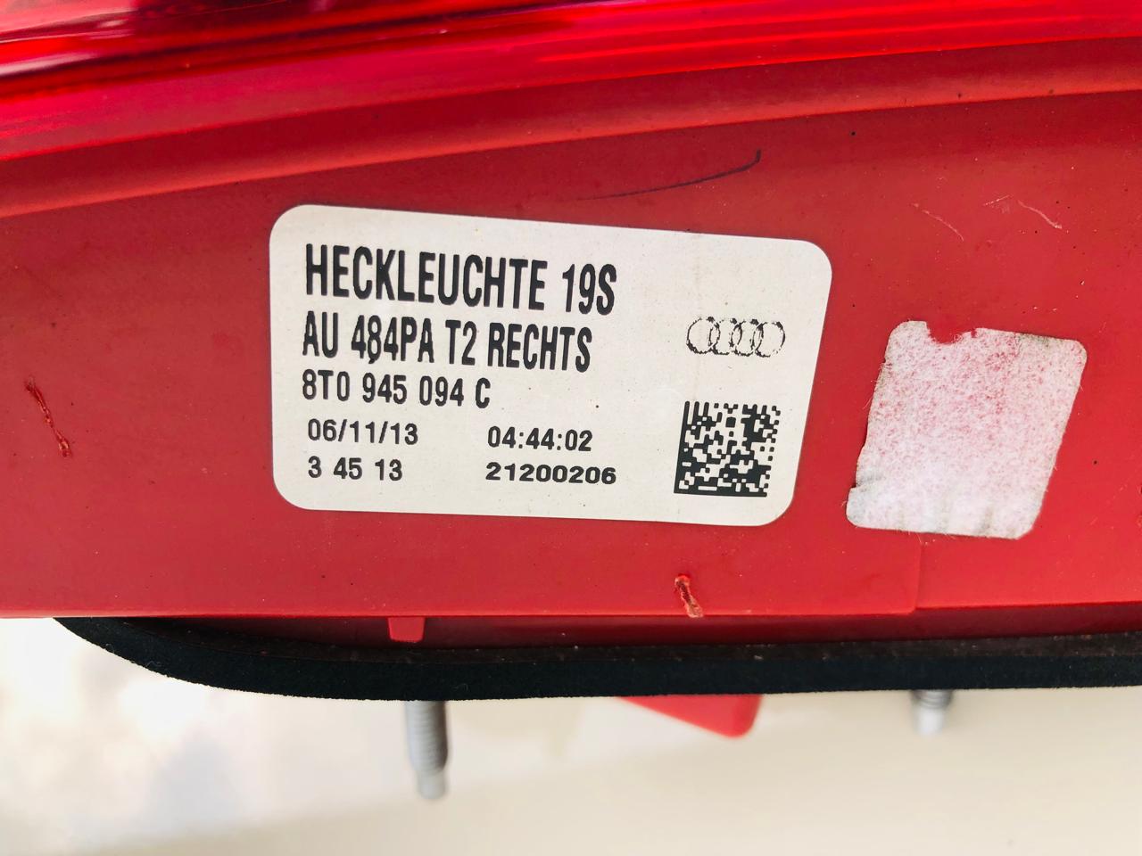 Audi A5/RS5 right side inner taillight - Private Seller Audi A5/RS5 right side inner taillight - Private Seller