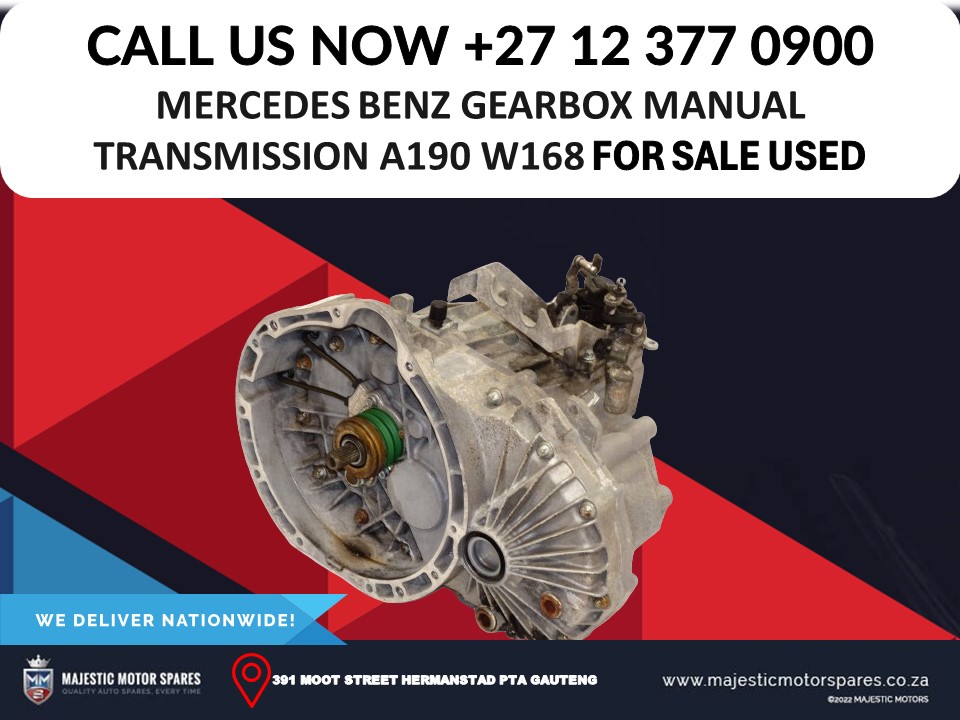 Mercedes Benz A190 W168 manual gearbox for sale used - Private Seller Mercedes Benz A190 W168 manual gearbox for sale used - Private Seller