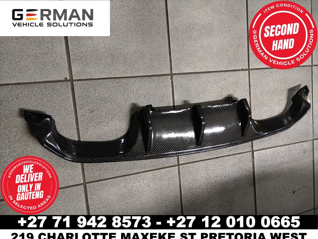 Volkswagen golf 7 carbon fibre rear bumper diffuser for sale - Private Seller