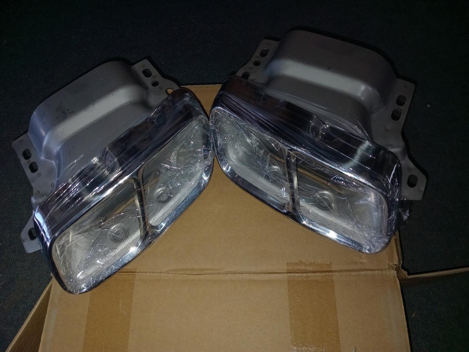 NEW MERCEDES BENZ EXHAUST TIPS - Private Seller NEW MERCEDES BENZ EXHAUST TIPS - Private Seller