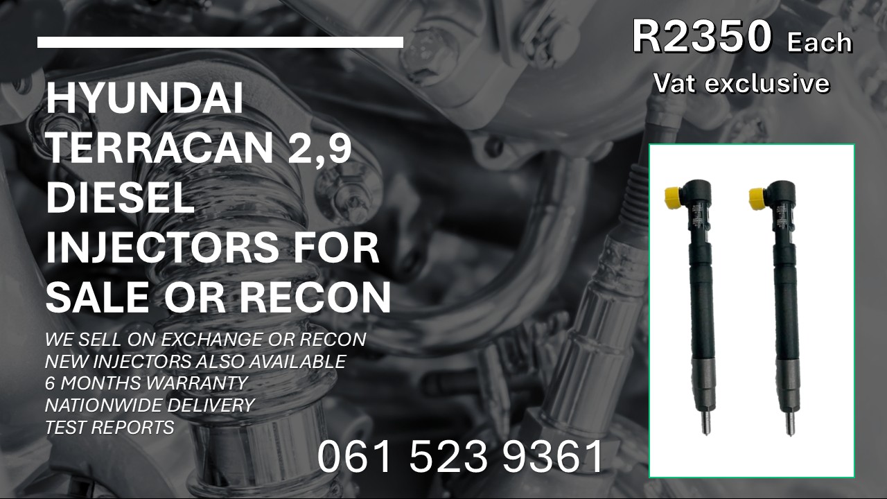 HYUNDAI TERRACAN DIESEL INJECTORS FOR SALE WITH TEST REPORTS. - Private Seller HYUNDAI TERRACAN DIESEL INJECTORS FOR SALE WITH TEST REPORTS. - Private Seller