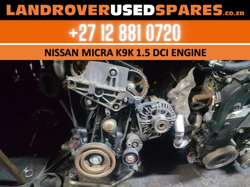 Nissan Micra K9k 1.5 DCI engine for sale