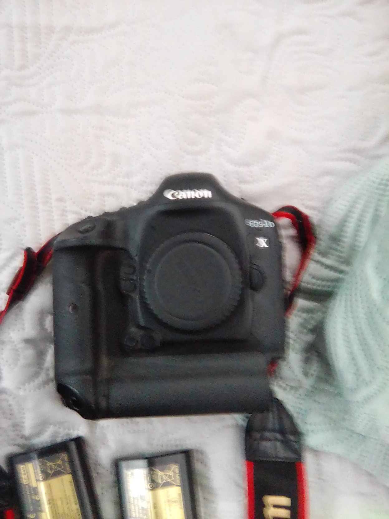 Canon 1DX camera with 2 batteries and chargers