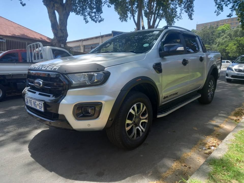 2022 Ford Ranger WILDTRAK Double Cab 2.0 Diesel, Automatic 4X4, Silver Color, Mileage 53000kms