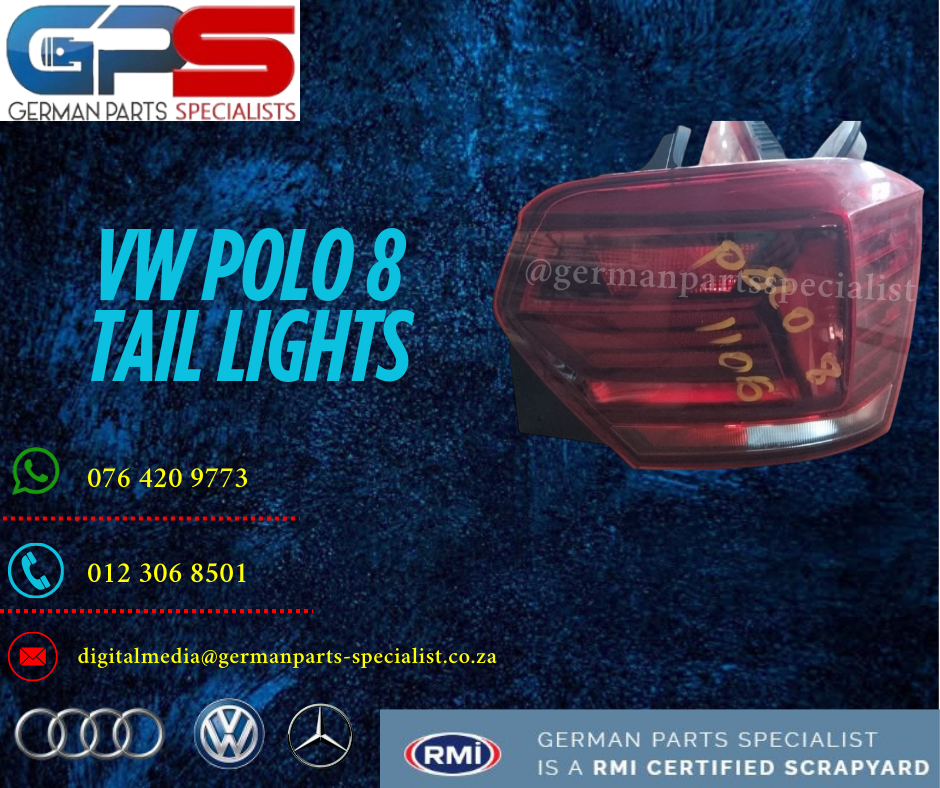 Vw Polo 8 Tail light For Sale at German Parts Specialist - Private Seller Vw Polo 8 Tail light For Sale at German Parts Specialist - Private Seller