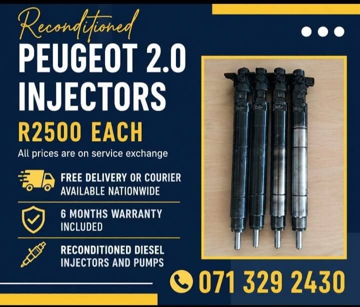 PEUGEOT 2.0 DIESEL INJECTORS FOR SALE - Private Seller PEUGEOT 2.0 DIESEL INJECTORS FOR SALE - Private Seller