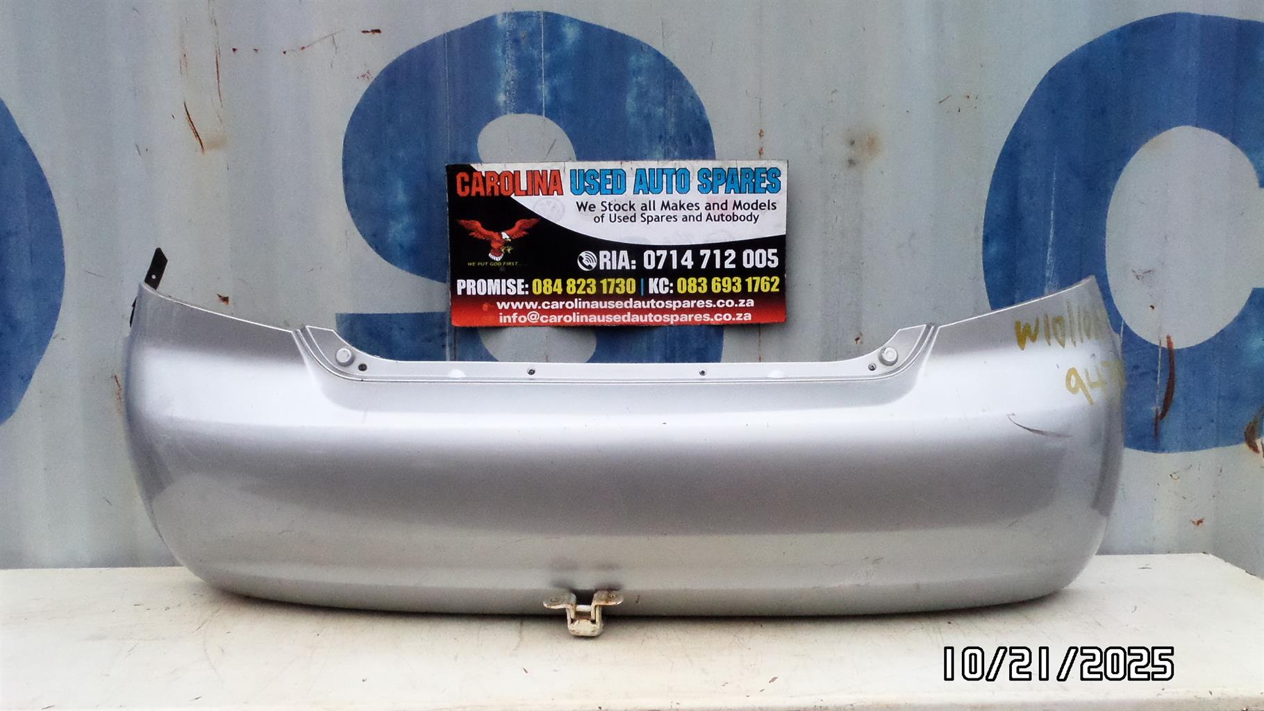 Chevrolet Aveo T200 rear/back bumper hatchback (2007-2011) - Private Seller Chevrolet Aveo T200 rear/back bumper hatchback (2007-2011) - Private Seller
