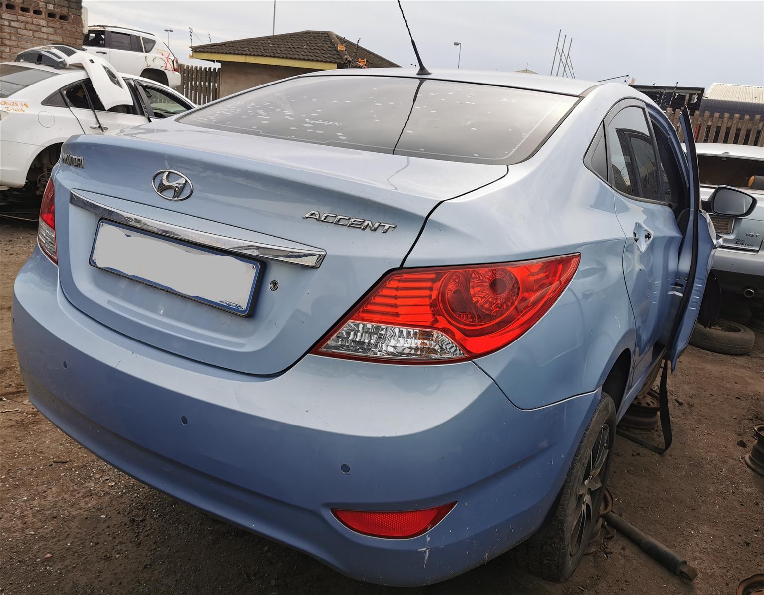Hyundai Accent 2012 model available for spare parts