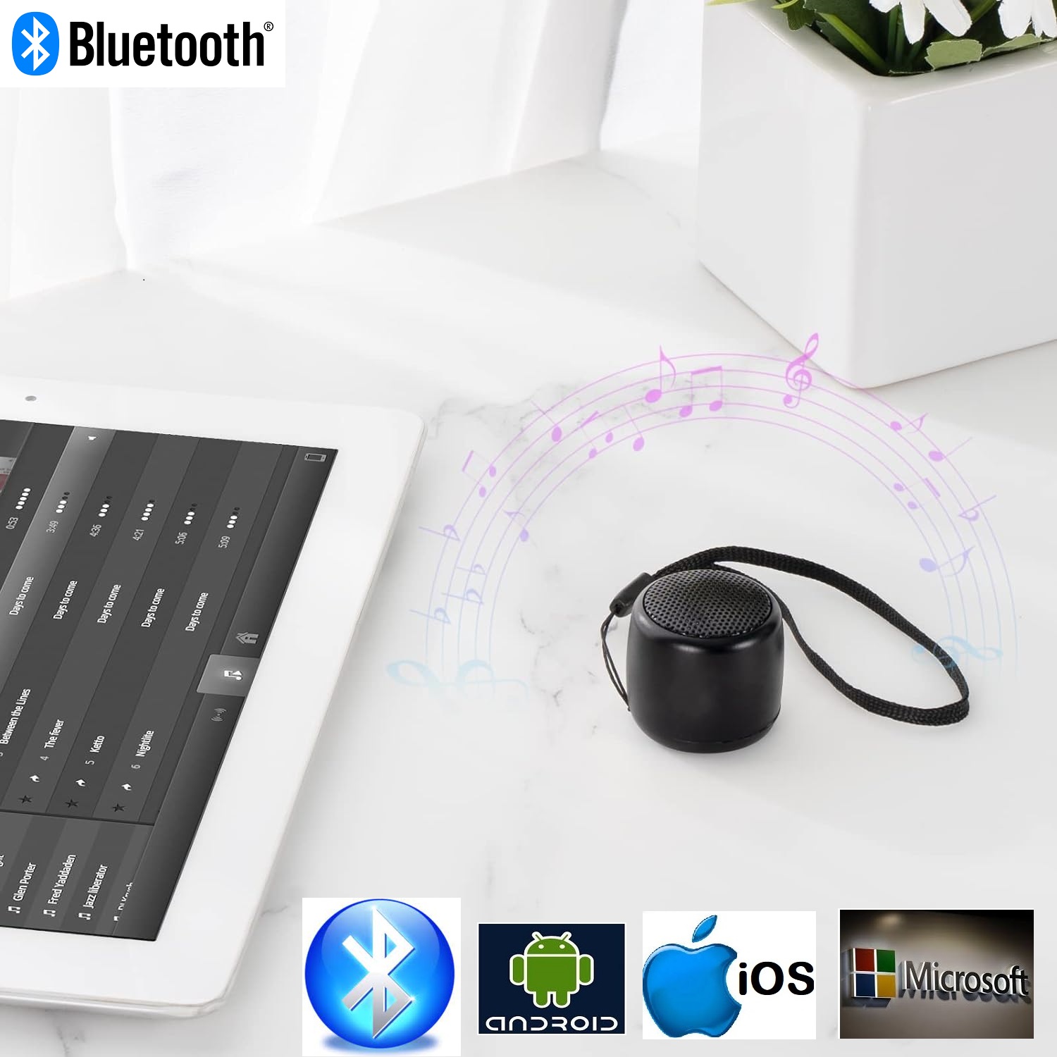 Nano Portable Wireless (Bluetooth) Speaker. Rechargeable Durable Wireless. NEW.