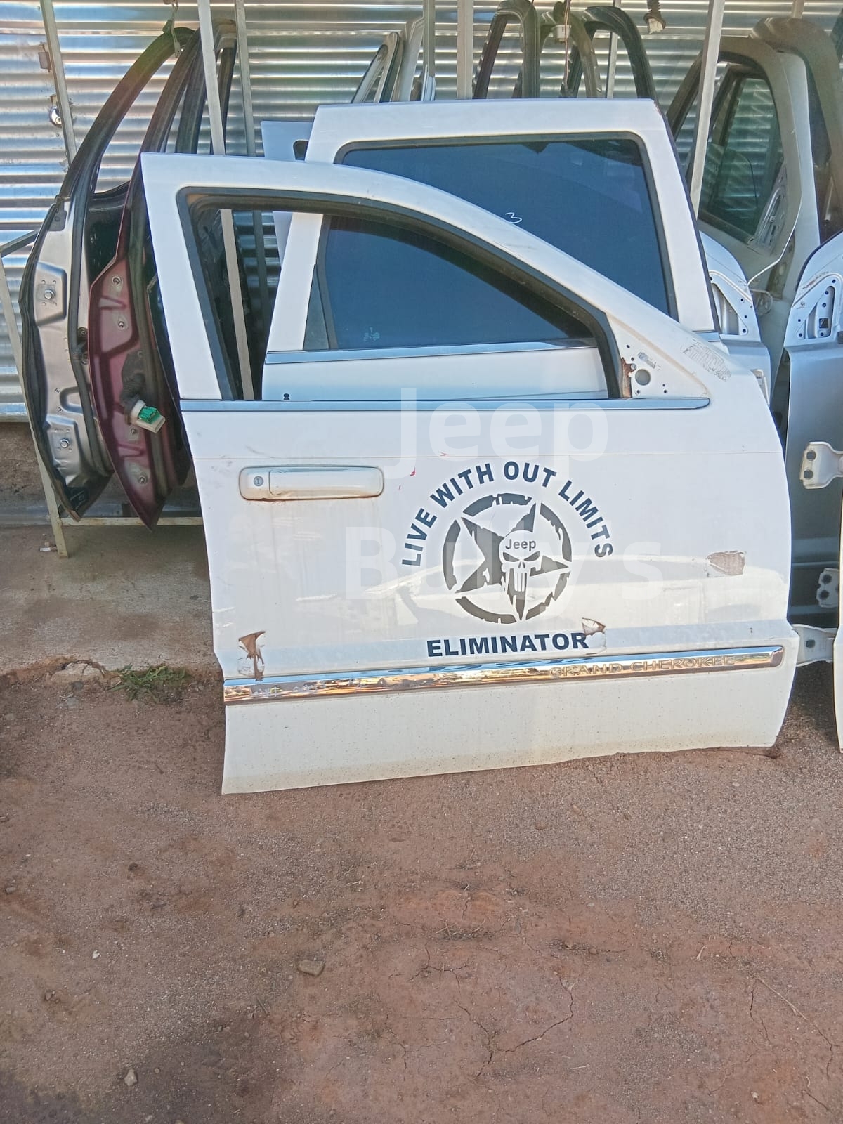 Driver Side (USED) Door Shell For Sale - Jeep Spares - Private Seller Driver Side (USED) Door Shell For Sale - Jeep Spares - Private Seller
