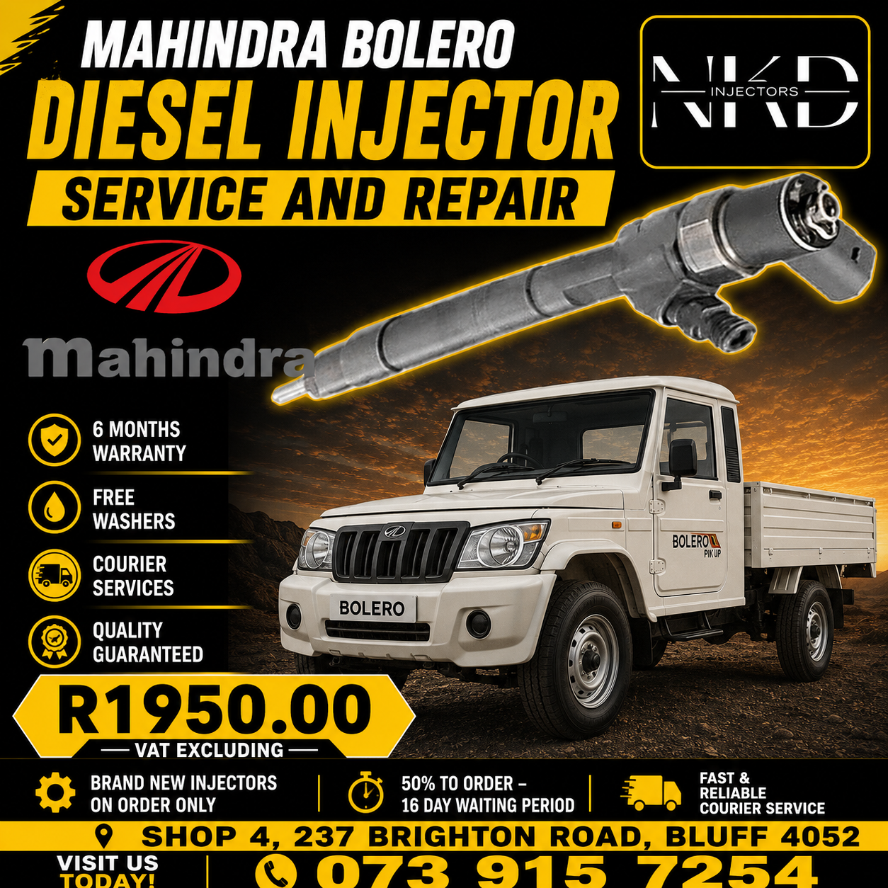 Repair_Mahindra_Bolero_Injectors - Private Seller Repair_Mahindra_Bolero_Injectors - Private Seller