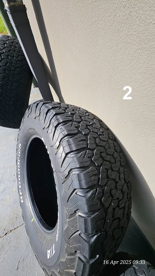 265/70R17 BF Goodrich Tyres Bundle