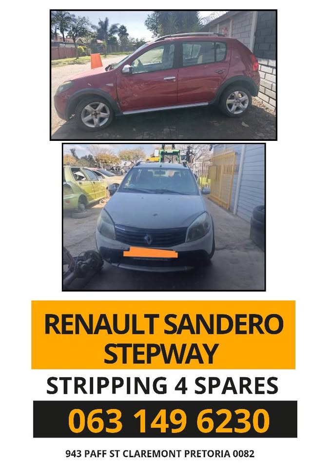 Renault Sandero Stepway stripping for spares - Private Seller Renault Sandero Stepway stripping for spares - Private Seller