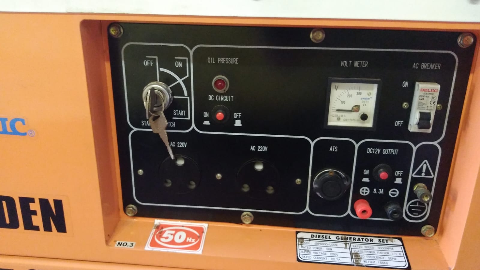 Diesel Generator - MAC AFRIC JDP6000-LDEN | Junk Mail Marketplace